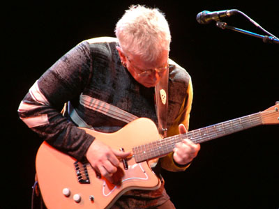 Bruce Cockburn - photo credits: Doug Stacey, 19 July 2003 Madison, WI. show at the Barrymore Theatre