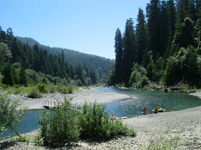 Grizzly State Park on the Van Duzen river