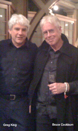 Greg King and Bruce Cockburn